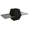 My Glass Studio Petit Fours Stand, Grey - Set of 4 - 20.0 x 9.5 x 8.5 cm