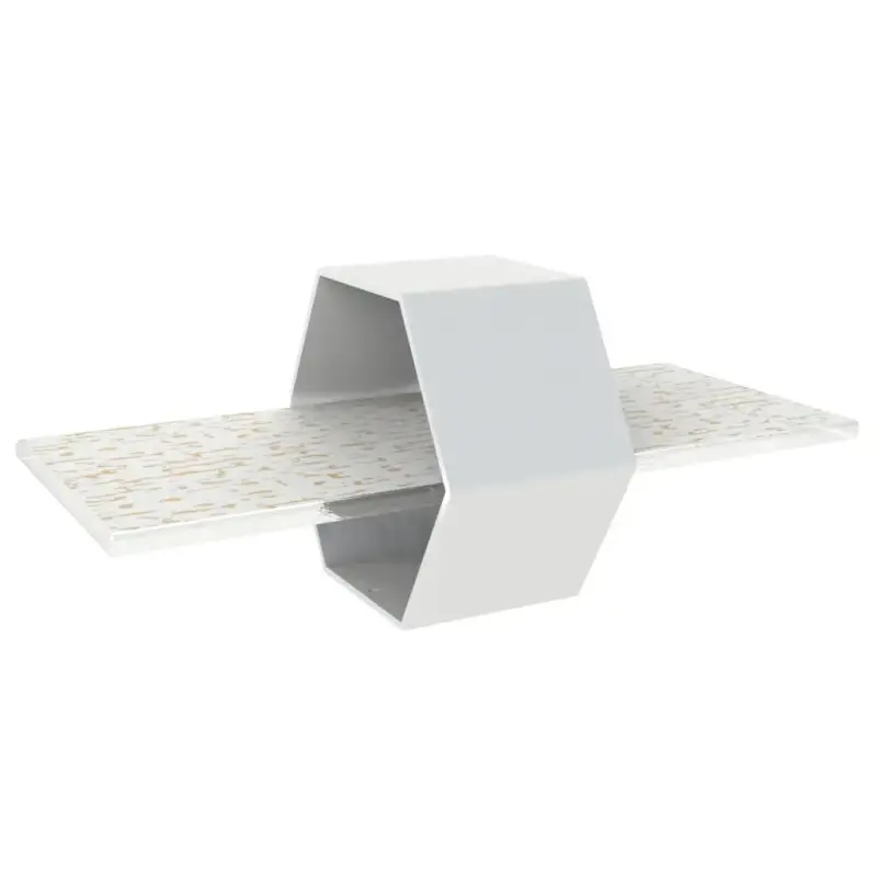 My Glass Studio Petit Fours Stand, White - Set of 4 - 20.0 x 9.5 x 8.5 cm My Glass Studio Petit Fours Stand, White - Set of 4 - 20.0 x 9.5 x 8.5 cm