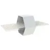 My Glass Studio Petit Fours Stand, White - Set of 4 - 20.0 x 9.5 x 8.5 cm