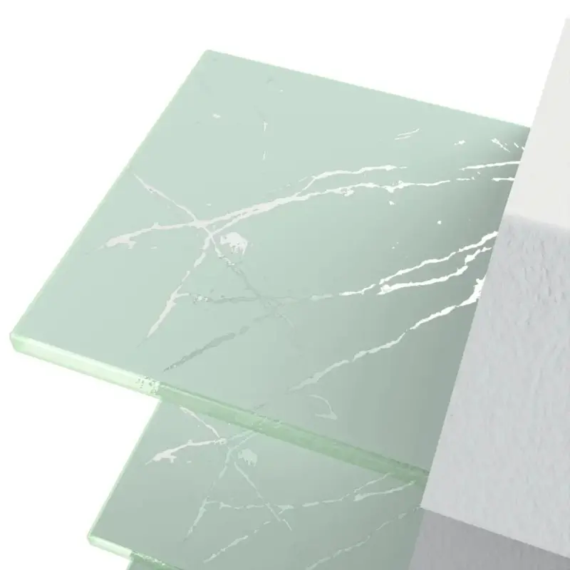 My Glass Studio Petit Fours Stand, Pistachio Green - Set of 3 - 23.7 x 20.0 x 28 cm