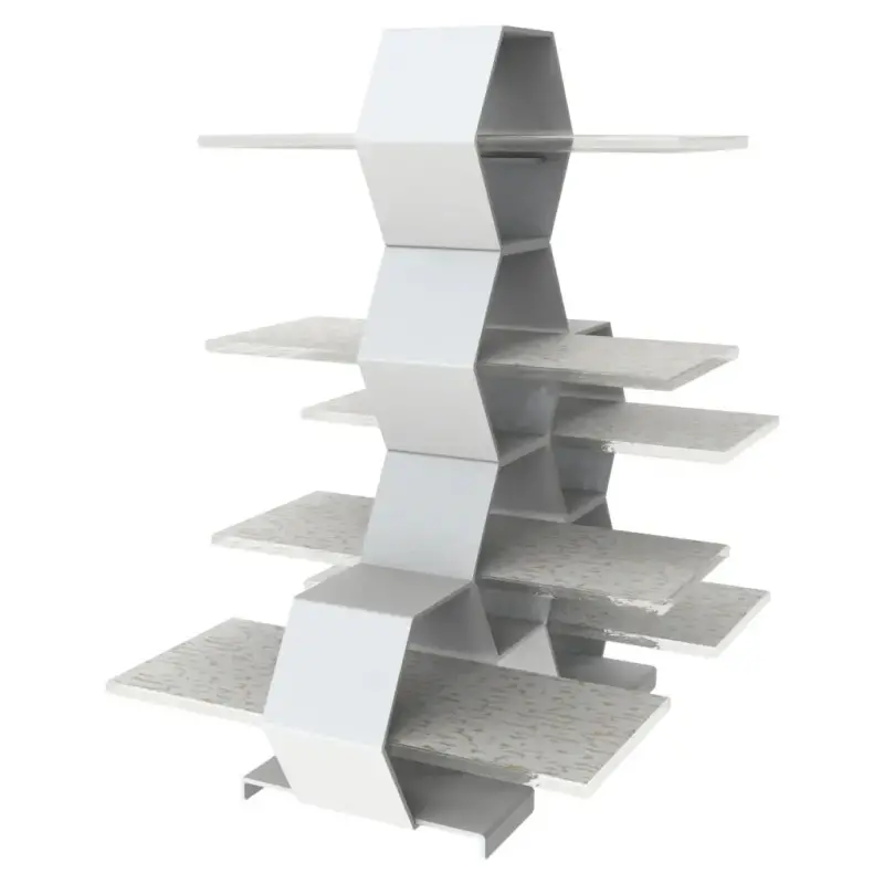 My Glass Studio Petit Fours Stand, White - Set of 3 - 23.7 x 20.0 x 28 cm My Glass Studio Petit Fours Stand, White - Set of 3 - 23.7 x 20.0 x 28 cm