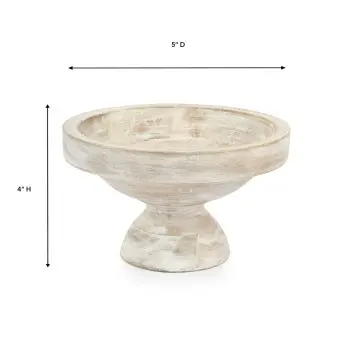 Mendocino Collection Small Footed Bowl - 11 in Dia x 5.25 in H