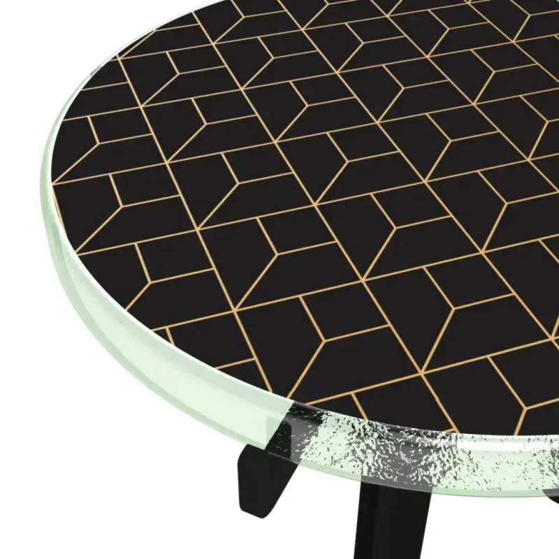 My Glass Studio Petit Fours Stand, Black - Set of 2 - 23.6 x 13.9 x 25.2 cm My Glass Studio Petit Fours Stand, Black - Set of 2 - 23.6 x 13.9 x 25.2 cm