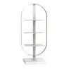 My Glass Studio Petit Fours Stand, White - Set of 3 - 9.8 x 12.8 x 28 cm