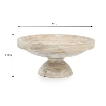Mendocino Collection Large Footed Bowl - 11 in Dia x 5.25 in H