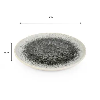 Massimo Collection Large Plate - 10 in Dia x 0.59 in H