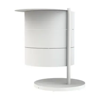 My Glass Studio Revolving Tea Stand, White - 26.0 x 20.5 x 31 cm