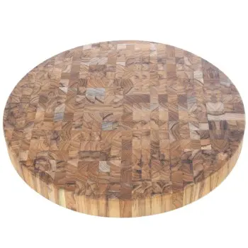 Marais Collection Round Chop Board - 18 in L x 18 in W x 2.1 in H