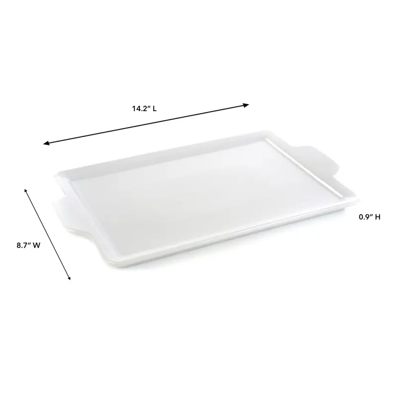 Marco Collection Banquet Platter - 14 in L x 8.8 in W x .8 in H - Set of 4