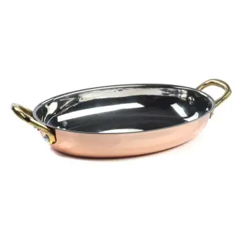 Lyon Collection Oval Casserole Bowl - 7.2 in L x 5.5 in W x 1.05 in H