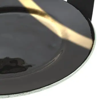 My Glass Studio Tea Stand, Black - Set of 2 - 35.0 x 24.0 x 56 cm
