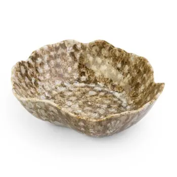 La Mer Collection Bowl Tan - 8 in W x 11 - Set of 6