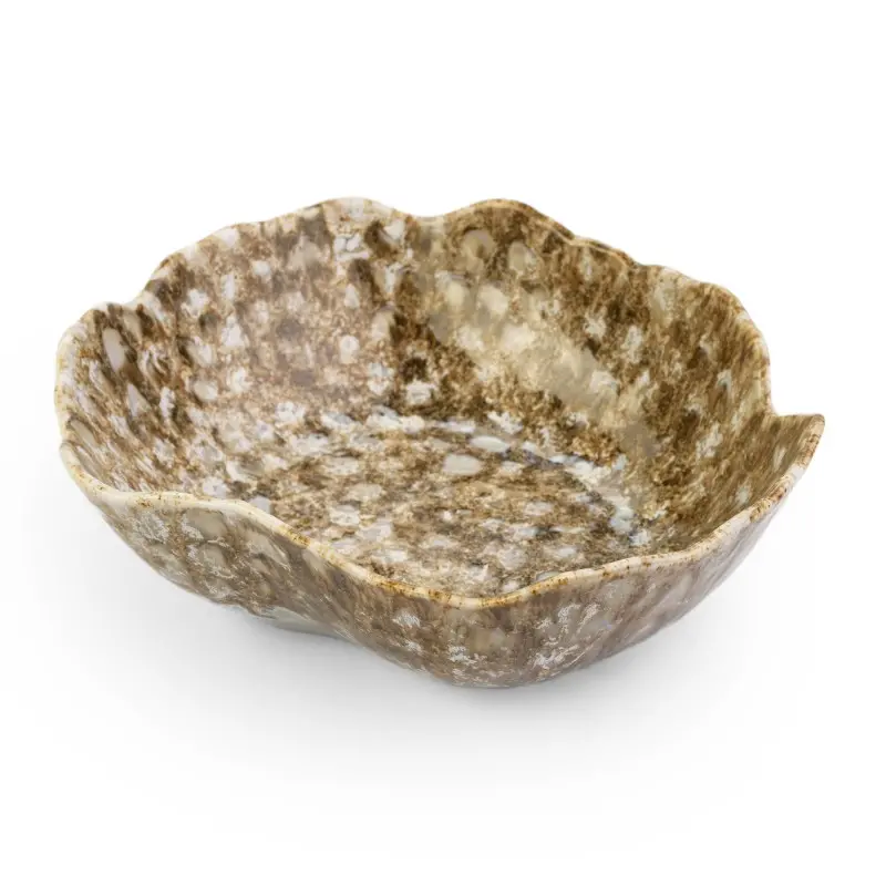 La Mer Collection Bowl Tan - 8 in W x 11 - Set of 6
