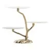 My Glass Studio Tiered Platter, Clear - 48.0 x 40.0 x 38.0 cm