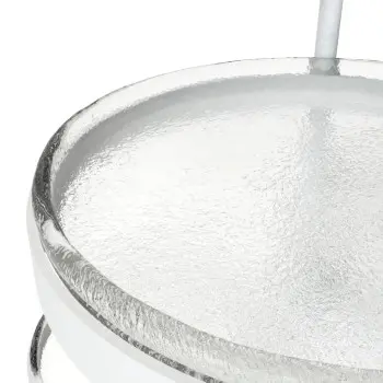 My Glass Studio Tea Stand, Clear - 38.1 x 35.7 x 34 cm