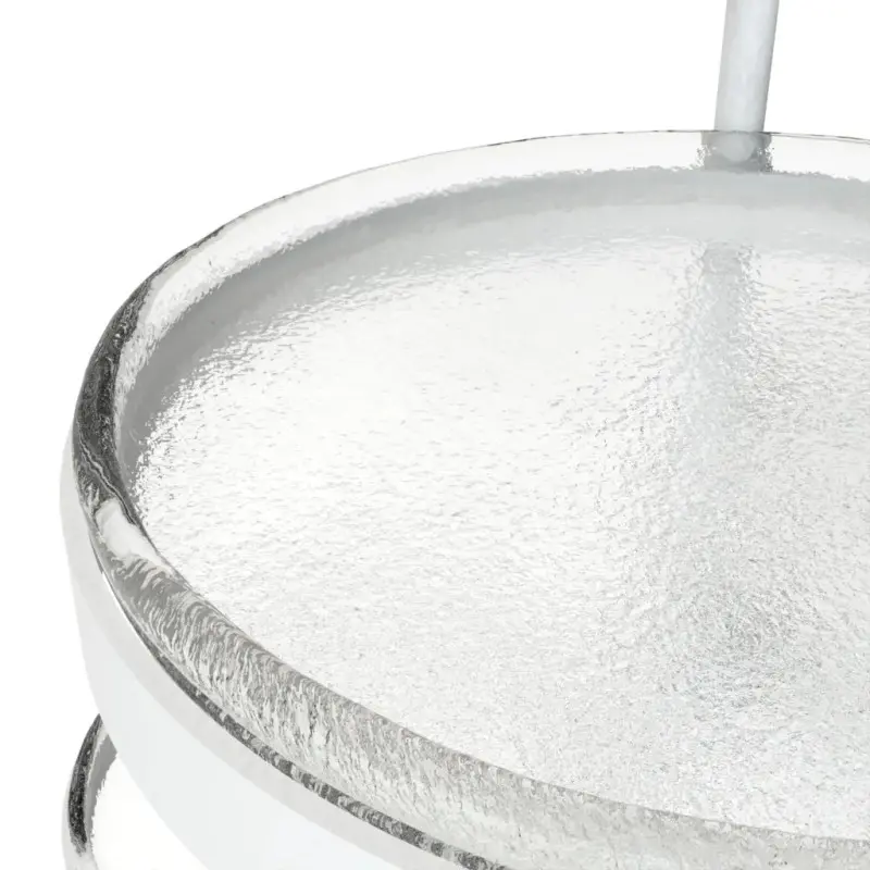 My Glass Studio Tea Stand, Clear - 38.1 x 35.7 x 34 cm My Glass Studio Tea Stand, Clear - 38.1 x 35.7 x 34 cm