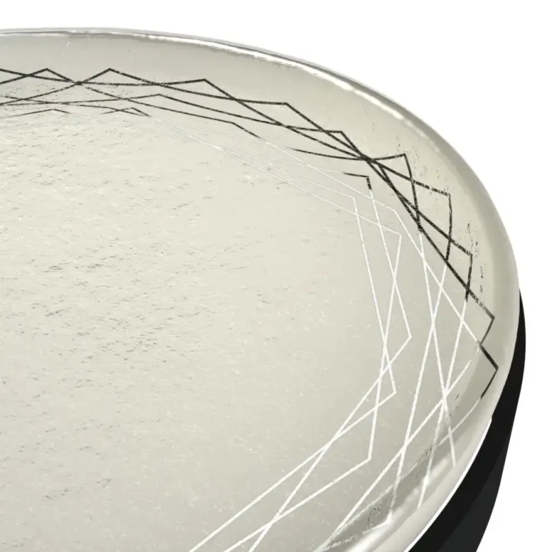 My Glass Studio Tea Stand, Cream - 38.1 x 35.7 x 34 cm My Glass Studio Tea Stand, Cream - 38.1 x 35.7 x 34 cm