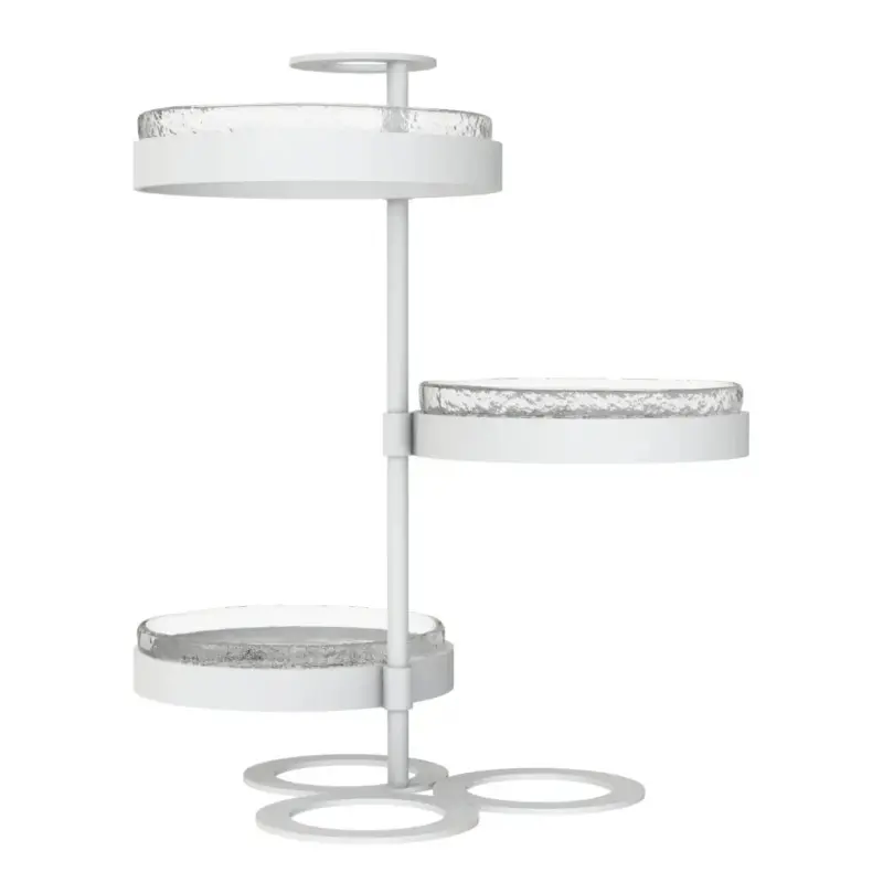 My Glass Studio Tea Stand, Clear - 30.7 x 28.7 x 34 cm My Glass Studio Tea Stand, Clear - 30.7 x 28.7 x 34 cm