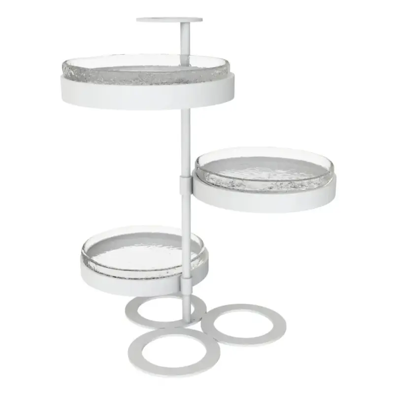 My Glass Studio Tea Stand, Clear - 30.7 x 28.7 x 34 cm My Glass Studio Tea Stand, Clear - 30.7 x 28.7 x 34 cm