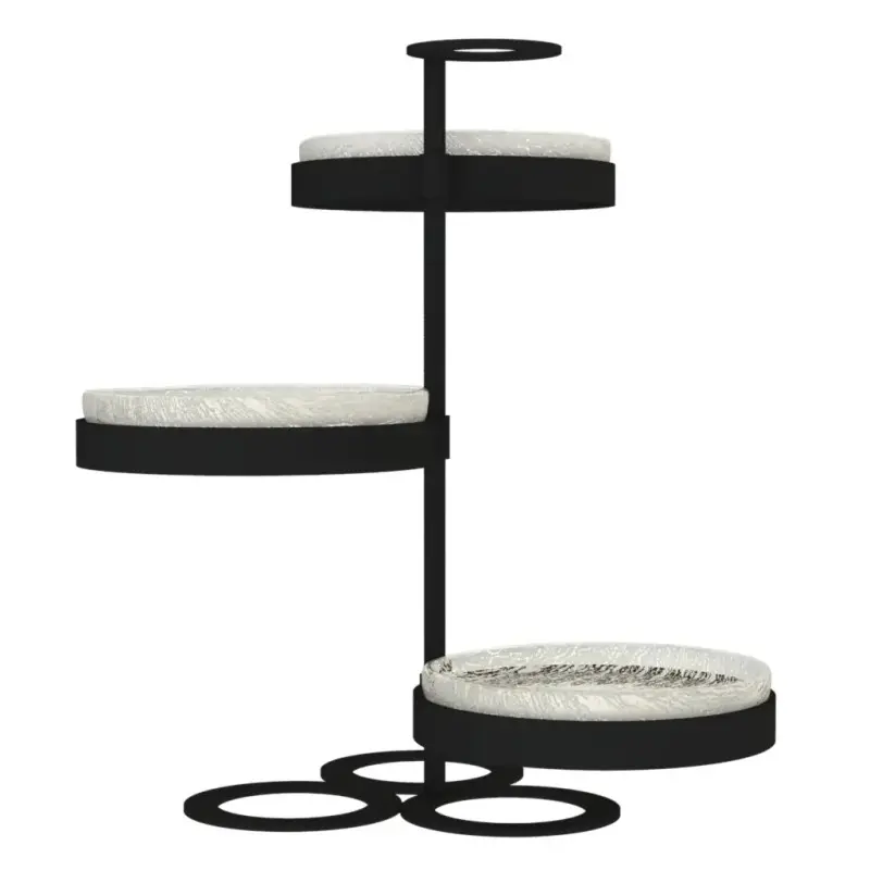 My Glass Studio Tea Stand, Cream - 30.7 x 28.7 x 34 cm My Glass Studio Tea Stand, Cream - 30.7 x 28.7 x 34 cm