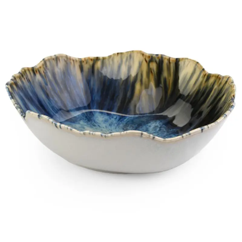 La Mer Collection Bowl Blue - 8 in W x 9 - Set of 6