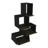 My Glass Studio Tea Stand, Black - 31.0 x 18.0 x 50 cm