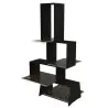 My Glass Studio Tea Stand, Black - Set of 2 - 22.0 x 19.0 x 39 cm