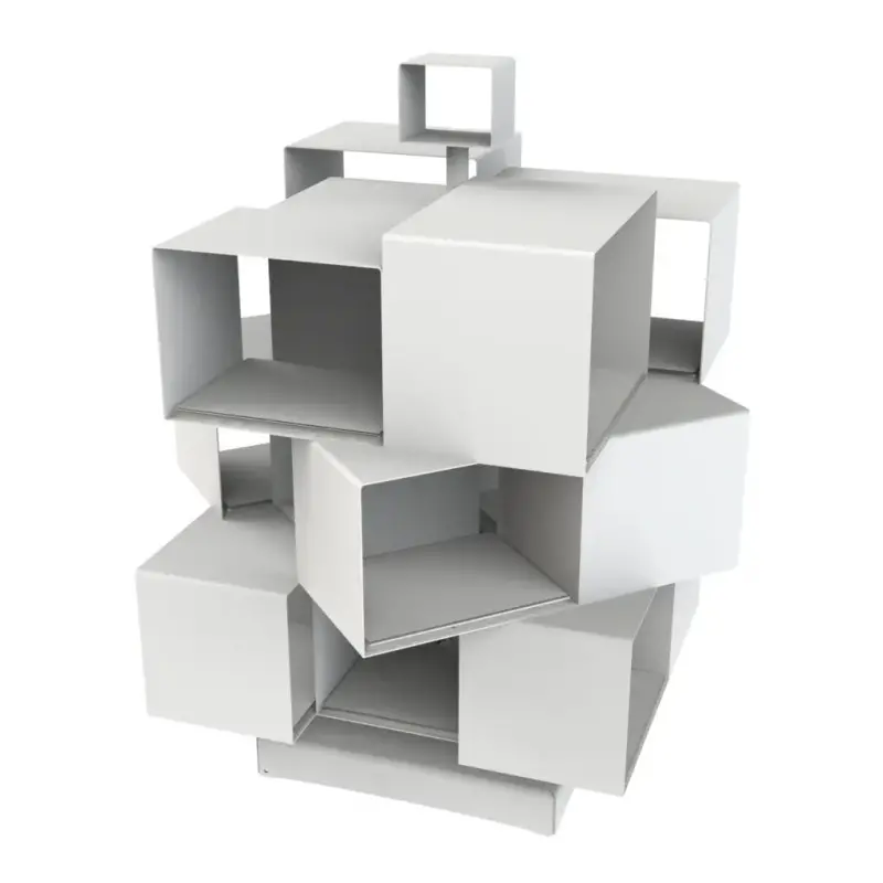 My Glass Studio Tea Stand, White - Set of 2 - 27.0 x 24.0 x 41 cm My Glass Studio Tea Stand, White - Set of 2 - 27.0 x 24.0 x 41 cm