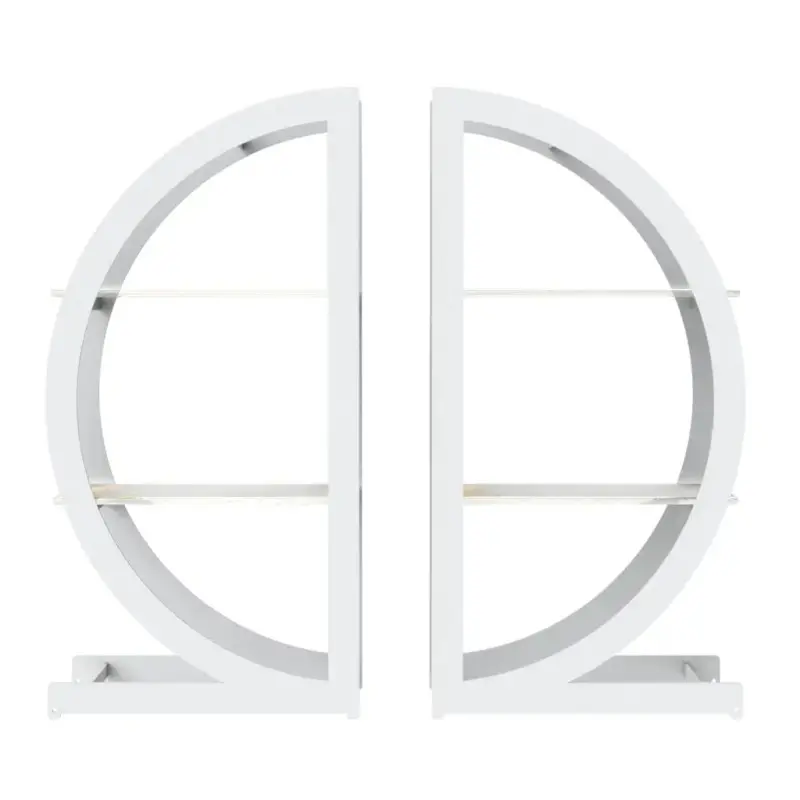 My Glass Studio Tea Stand, White - 40.0 x 20.0 x 40.0 cm My Glass Studio Tea Stand, White - 40.0 x 20.0 x 40.0 cm