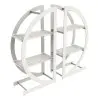 My Glass Studio Tea Stand, White - 40.0 x 20.0 x 40.0 cm