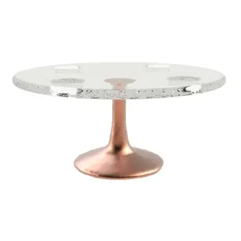 My Glass Studio Food Cone Holder, Clear - Set of 5 - Dia: 15 cm, H: 7 cm