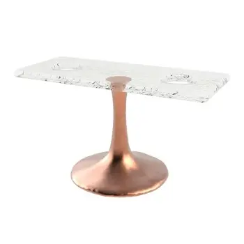 My Glass Studio Food Cone Holder, Clear - Set of 4 - 14.0 x 6.7 x 7 cm
