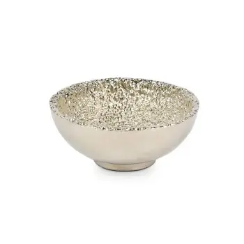Jerome Collection Small Bowl Silver - 4.75 in Dia x 2“H