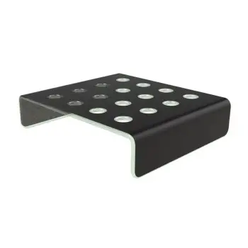 My Glass Studio Food Cone Holder, Black - Set of 4 - 26.0 x 22.0 x 6 cm