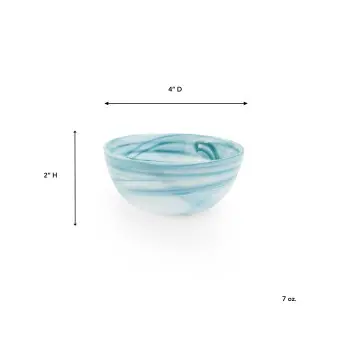 Impresa Collection Small Bowl Teal - 4 in Dia x 2 in H - 7 oz.