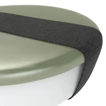 My Glass Studio Bento Box, Green - Set of 4 - Dia: 15 cm, H: 4 cm