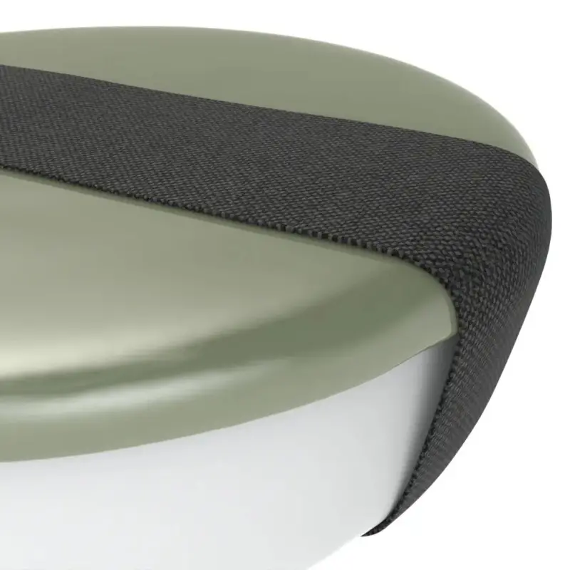 My Glass Studio Bento Box, Green - Set of 4 - Dia: 15 cm, H: 4 cm