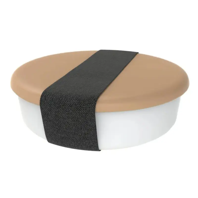 My Glass Studio Bento Box, Cream - Set of 4 - Dia: 15 cm, H: 4 cm