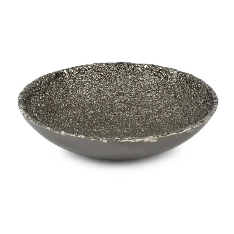 Jerome Collection Medium Bowl Charcoal - 9 in Dia 2.75“H