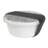My Glass Studio Bento Box, White - Set of 2 - Dia: 11 cm, H: 5 cm