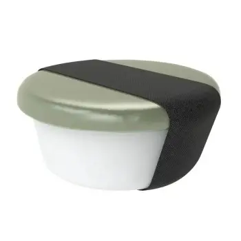 My Glass Studio Bento Box, Green - Set of 2 - Dia: 11 cm, H: 5 cm