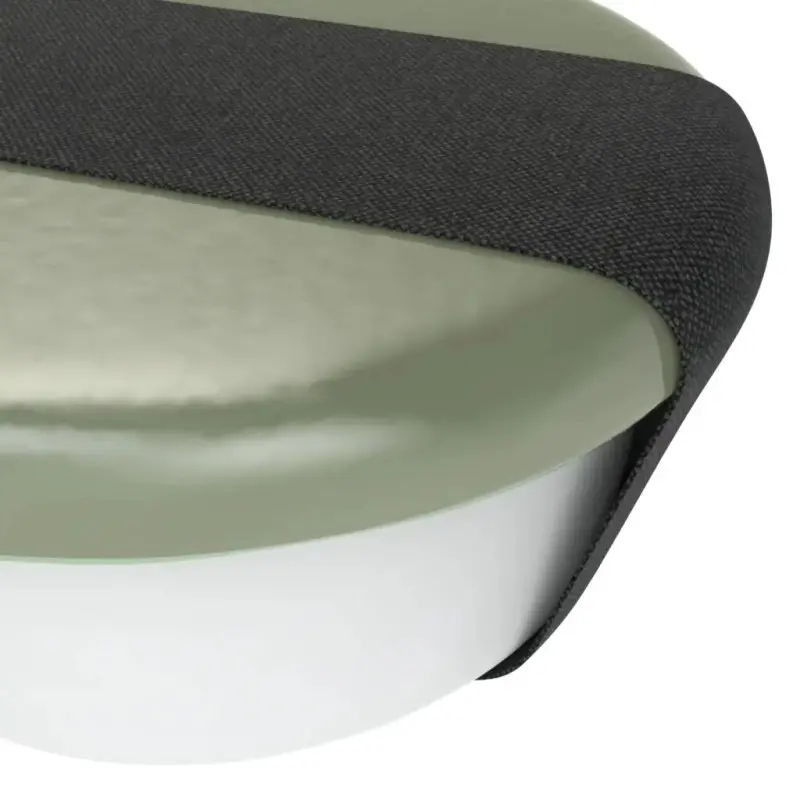 My Glass Studio Bento Box, Green - Set of 2 - Dia: 11 cm, H: 5 cm