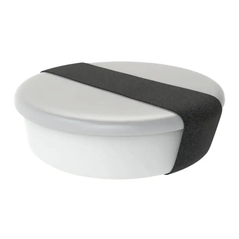 My Glass Studio Bento Box, Grey - Set of 4 - Dia: 15 cm, H: 4 cm