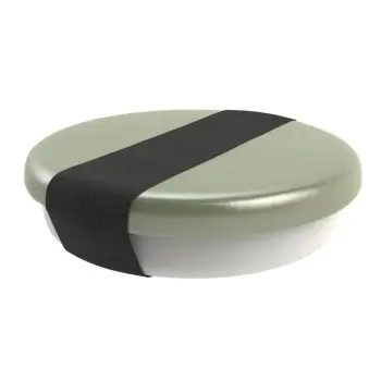 My Glass Studio Bento Box, Green - Set of 3 - Dia: 19 cm, H: 5 cm