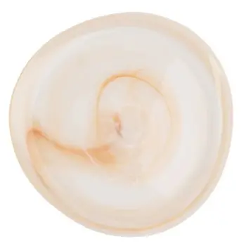 Impresa Collection Platter Tan - 4 in Dia x 2 in H