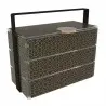 My Glass Studio Bento Box, Black - Set of 2 - 22.8 x 13.0 x 20 cm