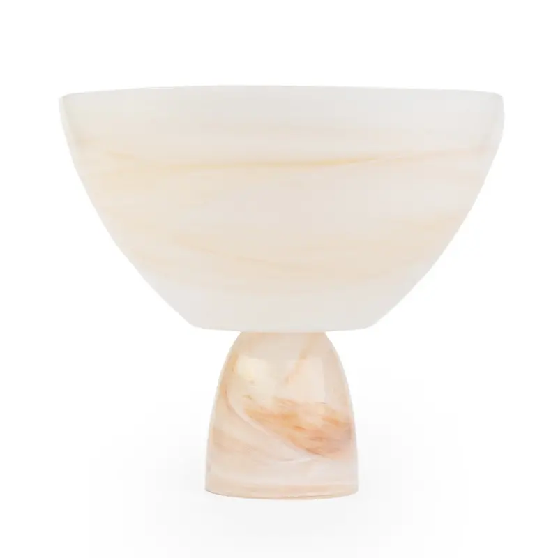 Impresa Collection Footed Bowl Tan - 4 in Dia x 2 in H Impresa Collection Footed Bowl Tan - 4 in Dia x 2 in H