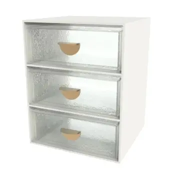 My Glass Studio Bento Box, Clear - Set of 2 - 14.0 x 14.0 x 19.5 cm
