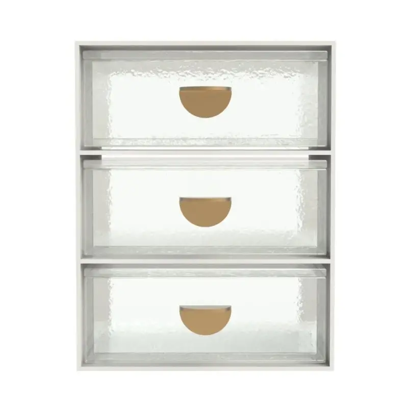 My Glass Studio Bento Box, Clear - Set of 2 - 14.0 x 14.0 x 19.5 cm