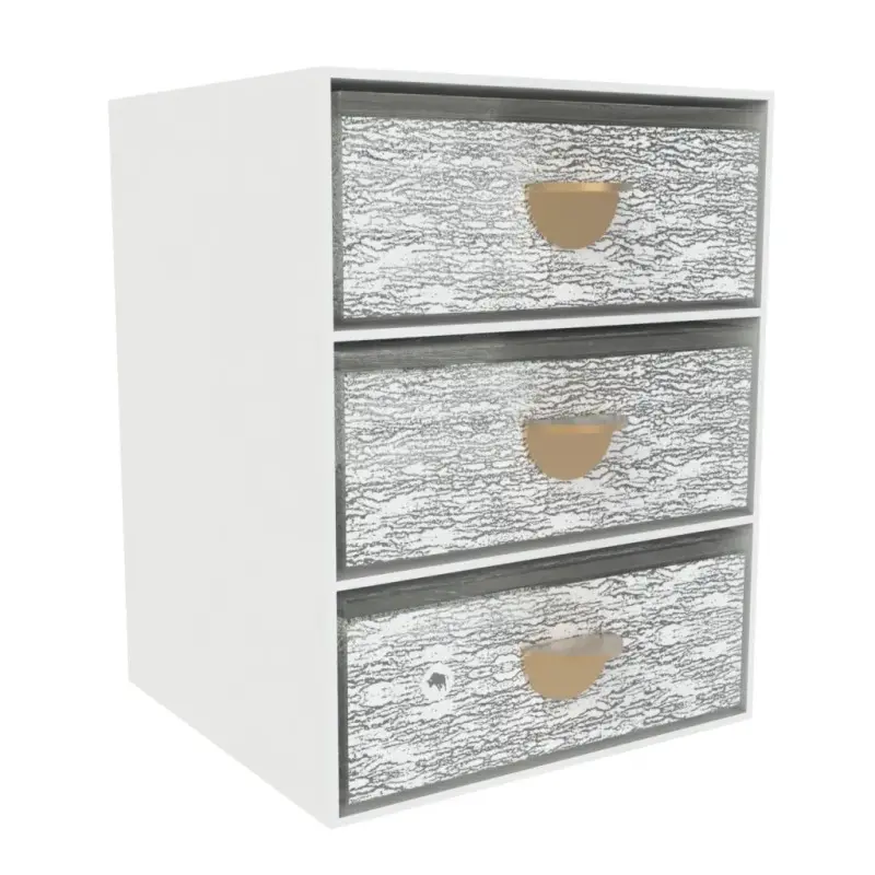 My Glass Studio Bento Box, White - Set of 4 - 14.0 x 14.0 x 19.5 cm